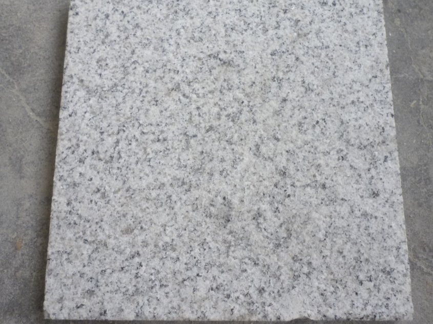 G601 White Granite Flamed Tiles