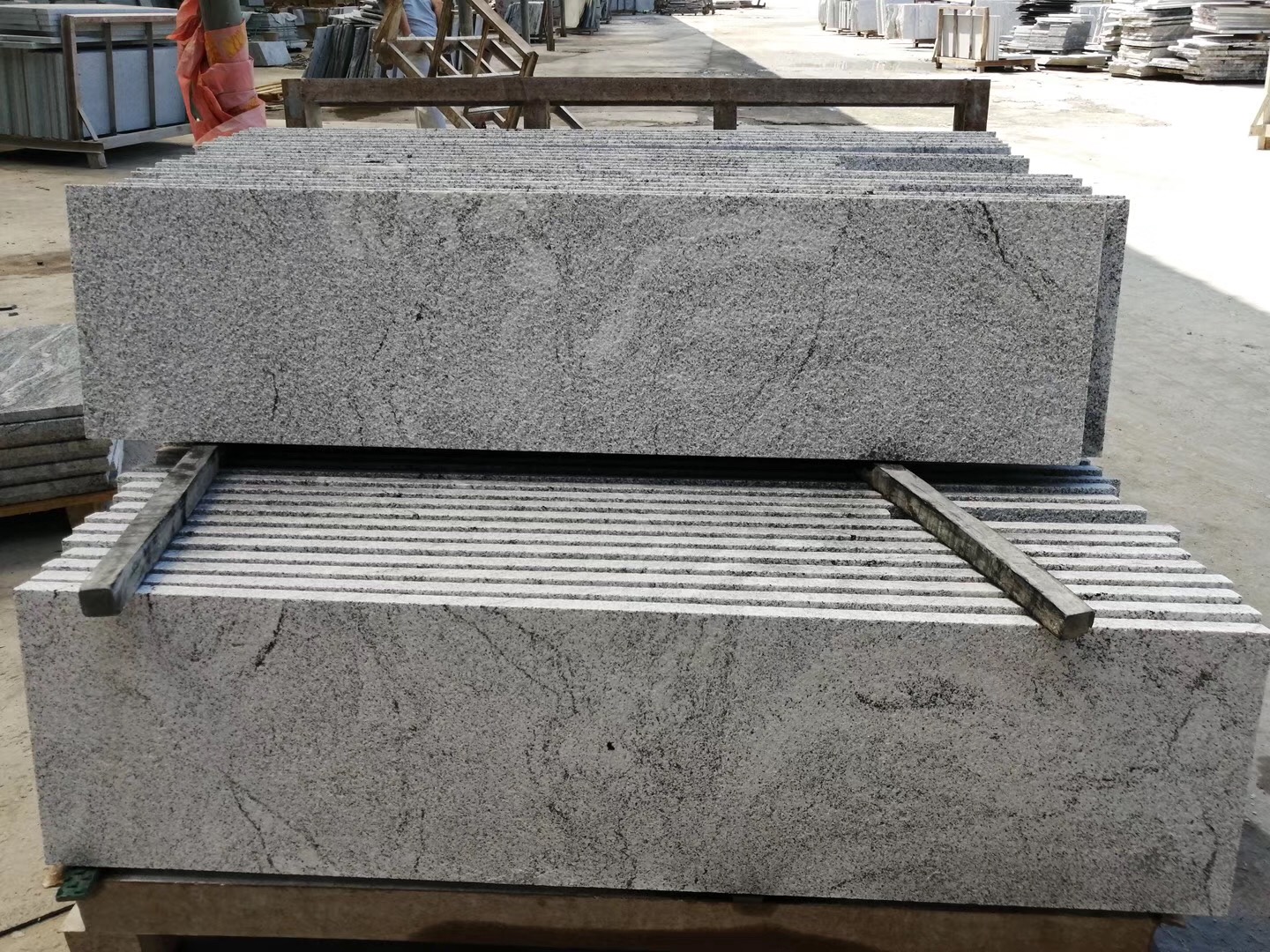 China Viscont White Granite Steps