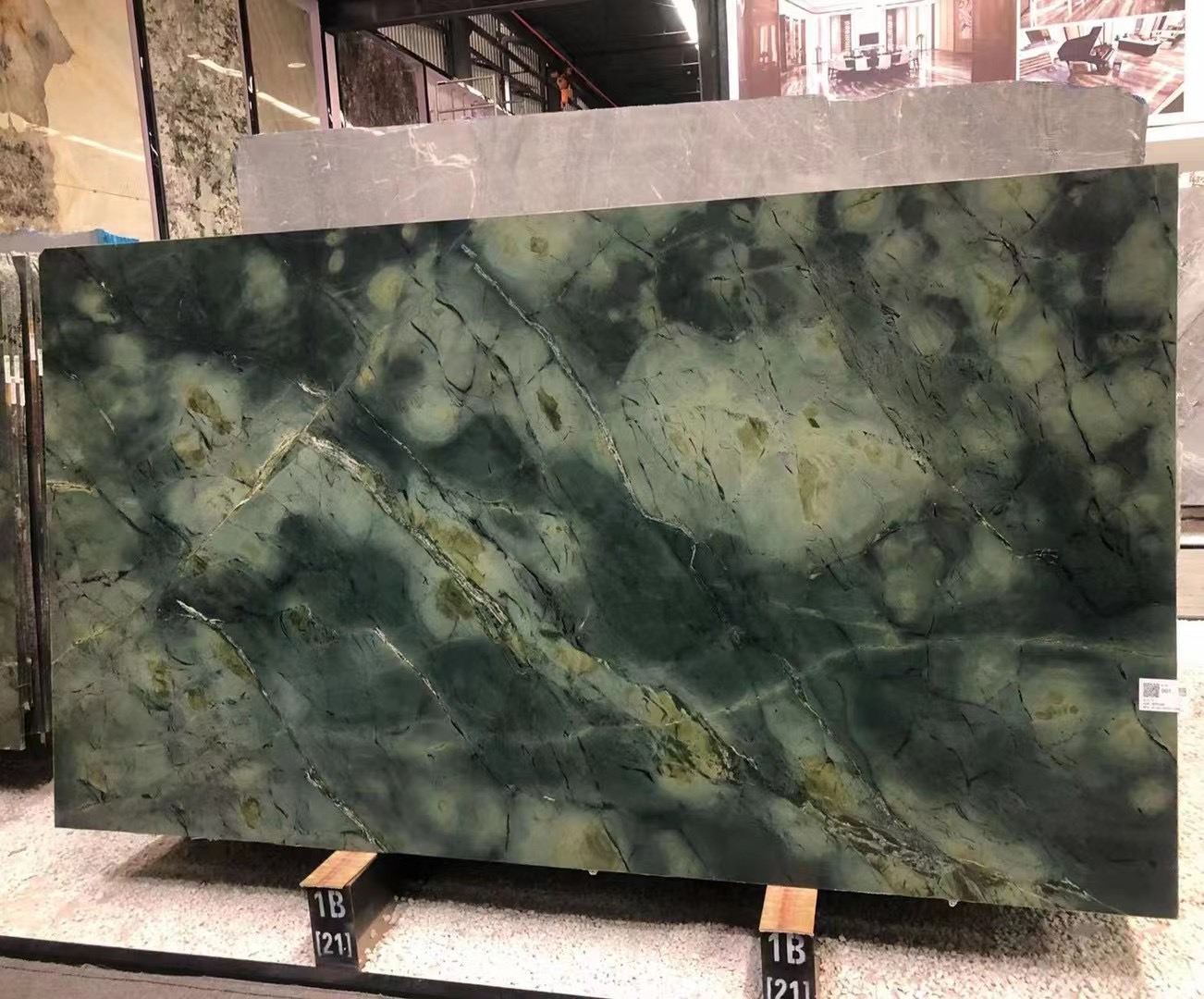 The Wizard of Oz Green Marble Slabs