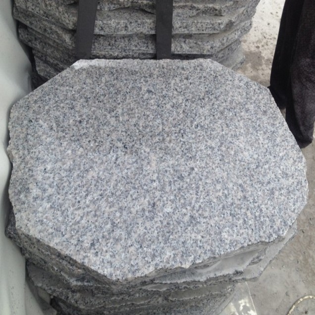 G603 Silver Grey Granite Organic Stepping Stone - 副本