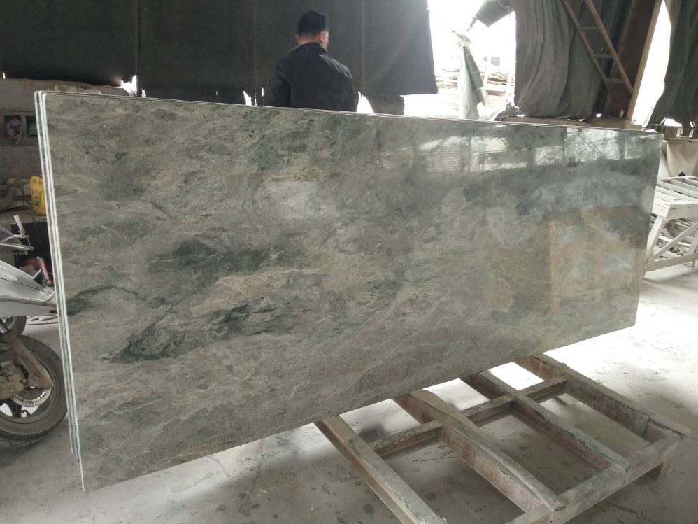 Wave Green Granite Slabs