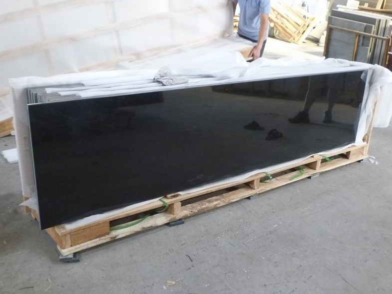 Hebei Pure Black Granite Slabs