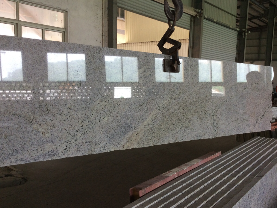 New Kashmir White Granite Slabs