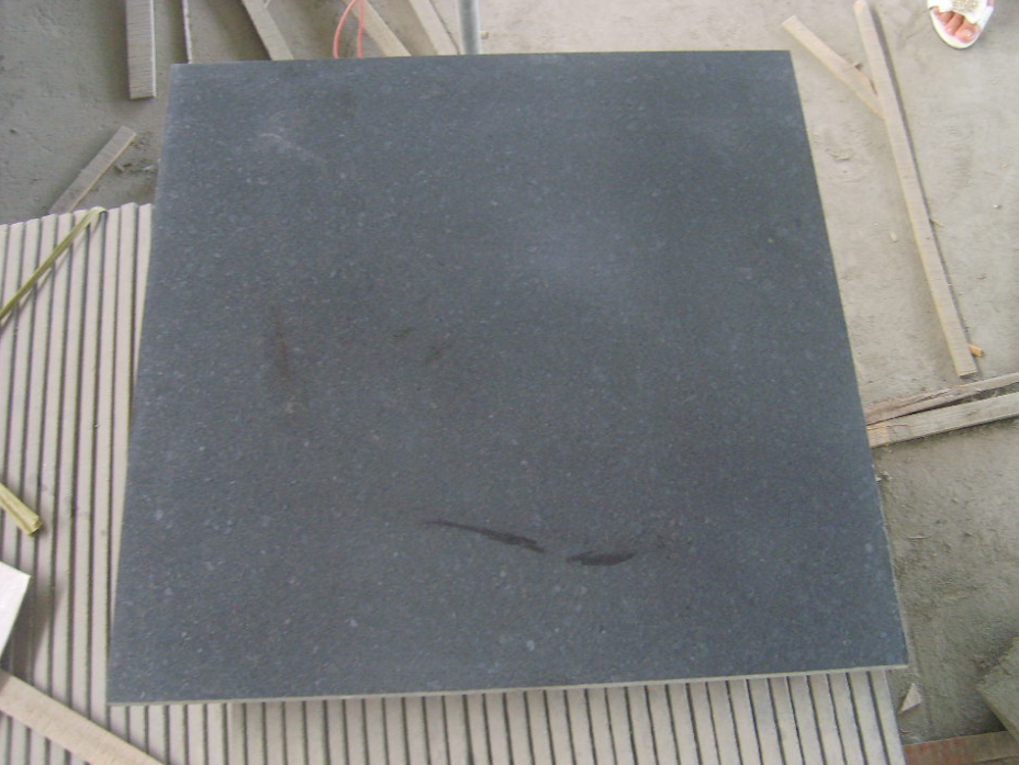 G684 Pearl Black Granite Basalt Honed
