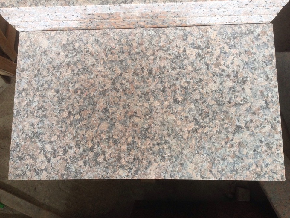 Maple Red Granite Flamed Tiles