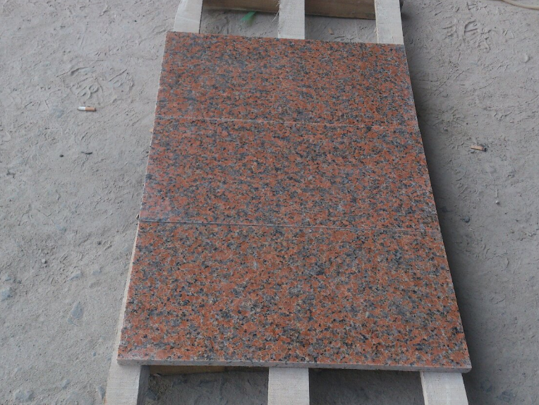 Maple Red Granite Polished Tiles