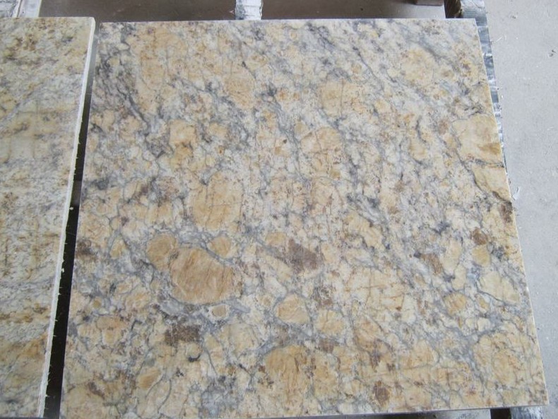 Golden Crystal Granite Tiles