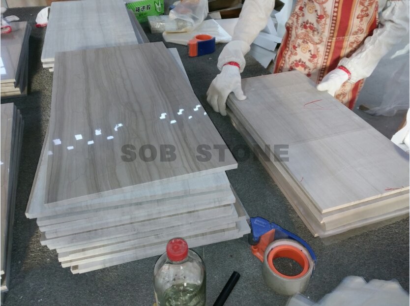 Athens Wooden Marble Tiles