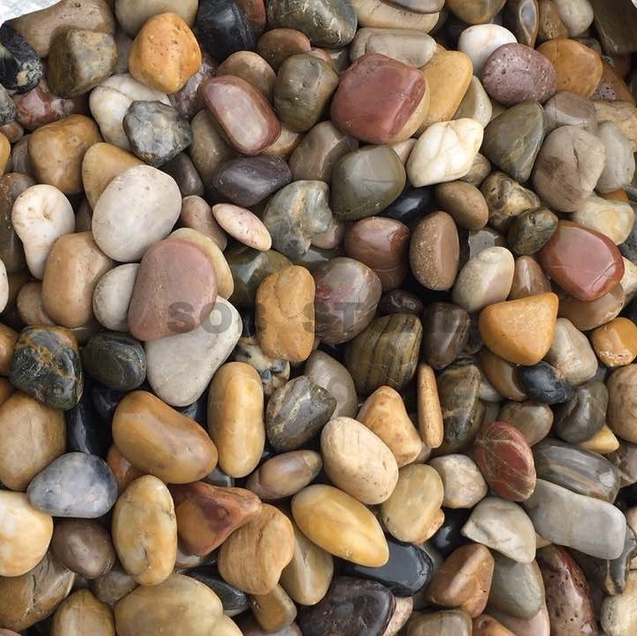 Polished Colorful Pebbles