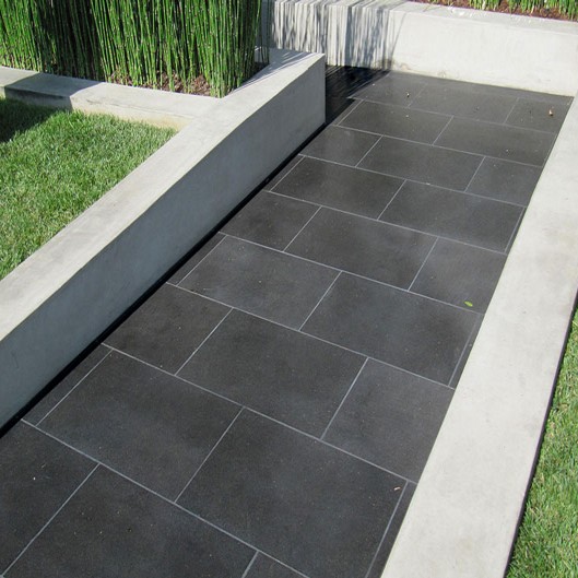 Black Basalt Paving Stone Honed 