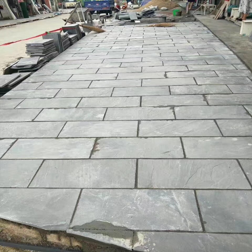 Black Slate Paving Tiles