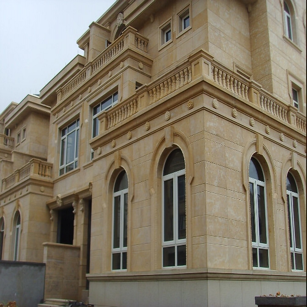 Yellow Limestone Wall Cladding