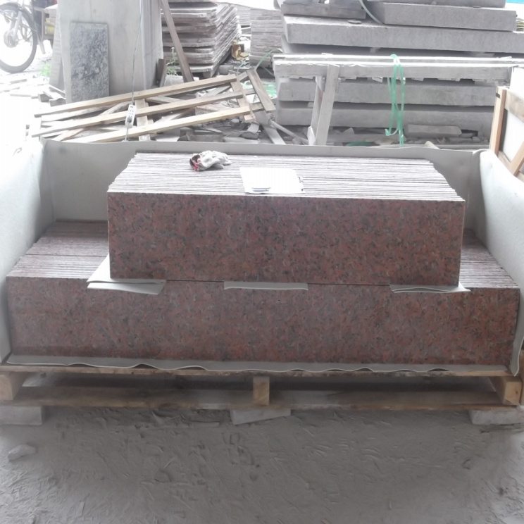 G562 Maple Red Granite Window Sills