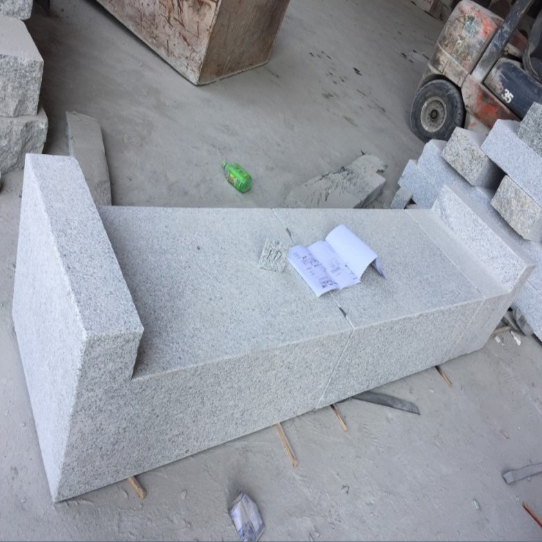 G603 Silver Grey Granite Bench