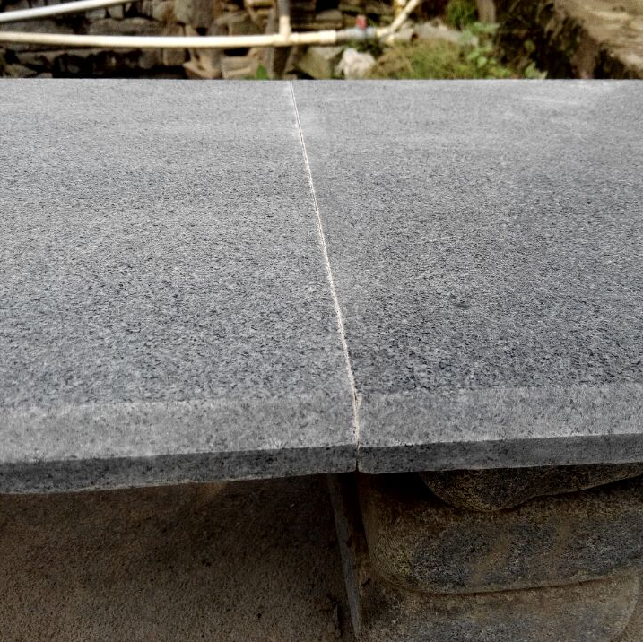 G654 Dark Grey Granite Coping Stone Chamfered