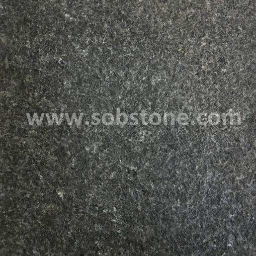New G684 Ken Black Granite Flamed / Textured