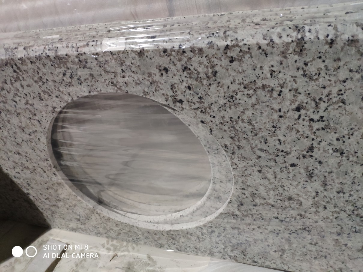 Bala White Granite Bathroom Tops