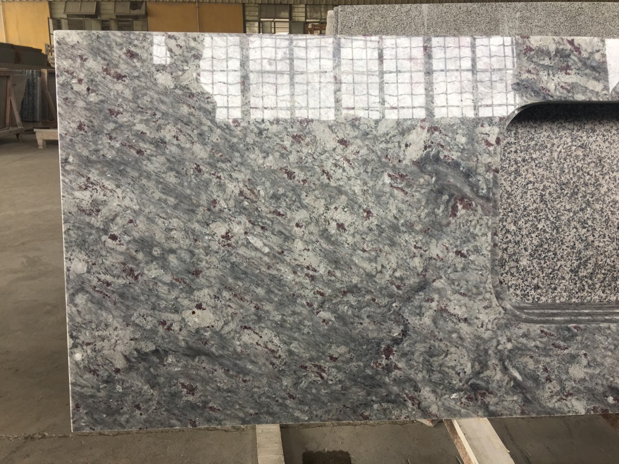 Bianco Sardina Granite Kitchen Countertops