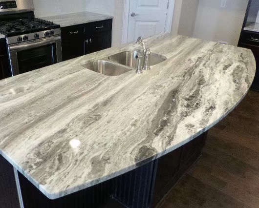 Fantasy Brown Granite Kitchen Island Tops