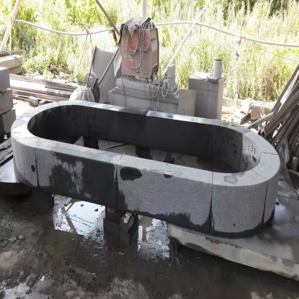 Black Basalt / Bluestone Stone Planters