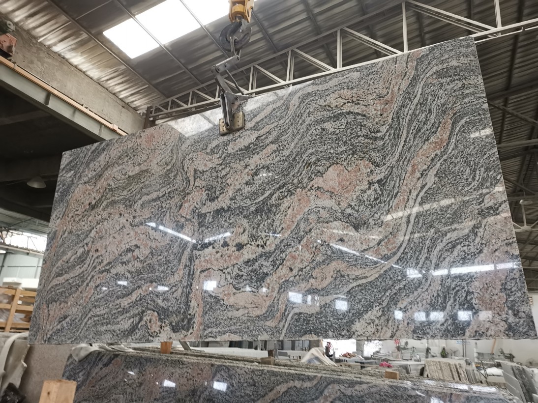 Multicolor Red Granite Slabs