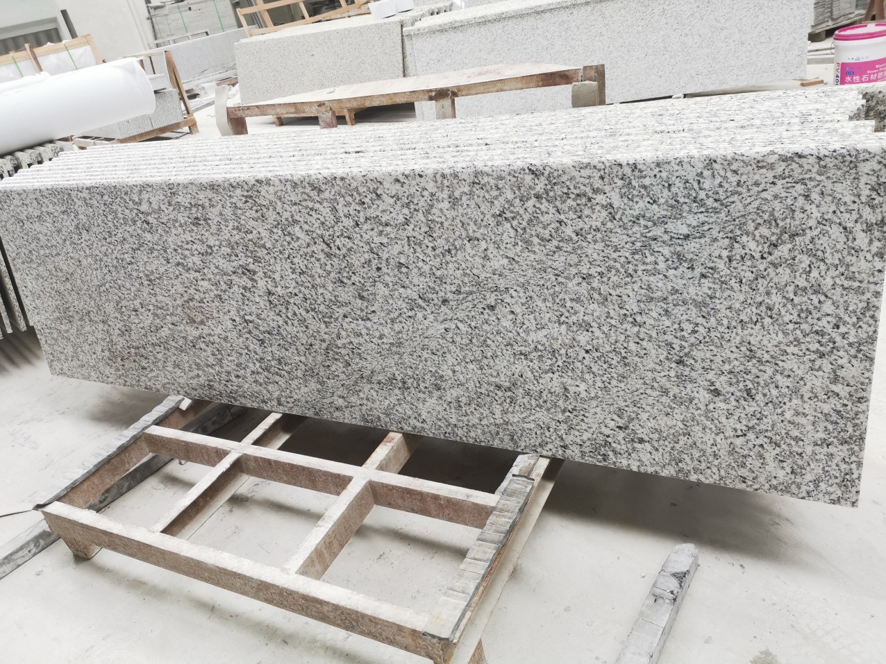 Tiger White Granite Slabs