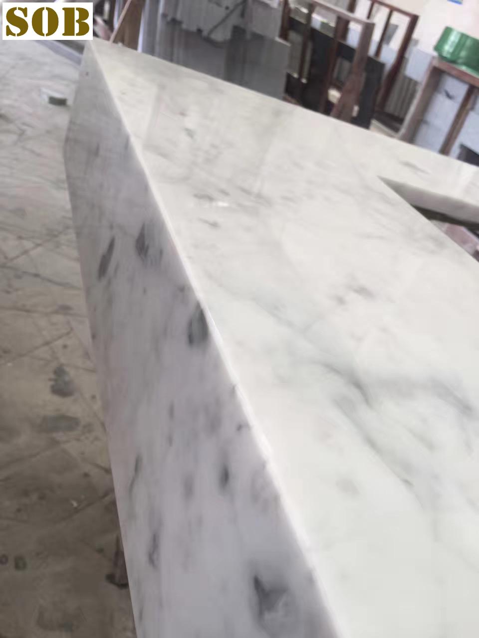 Carrara White Marble Countertops 