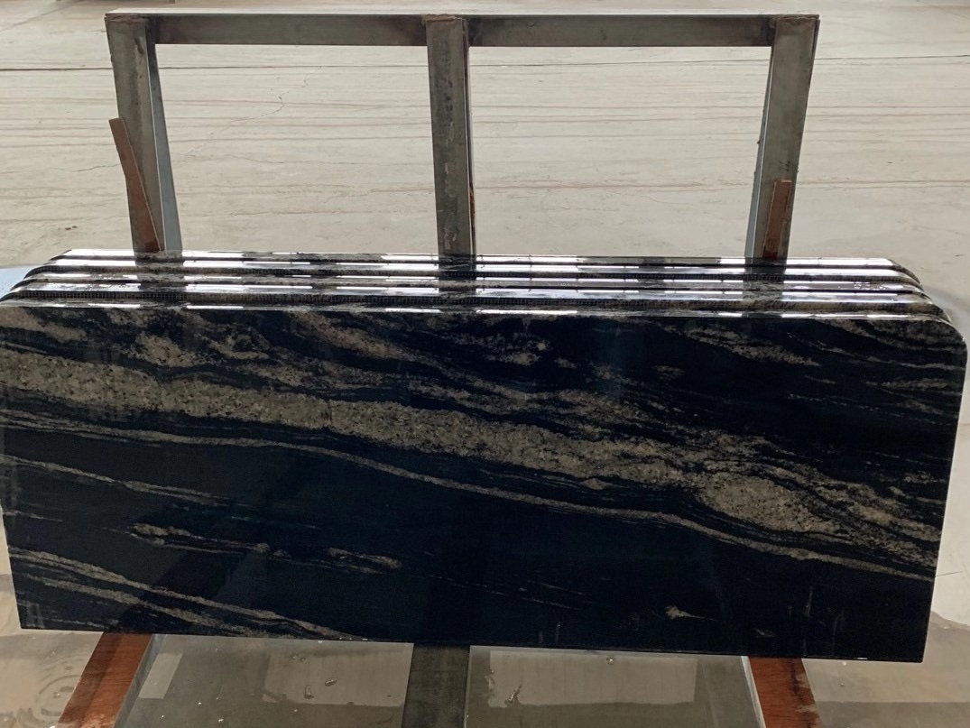 Nero Fantasy Black Granite Kitchen Countertops