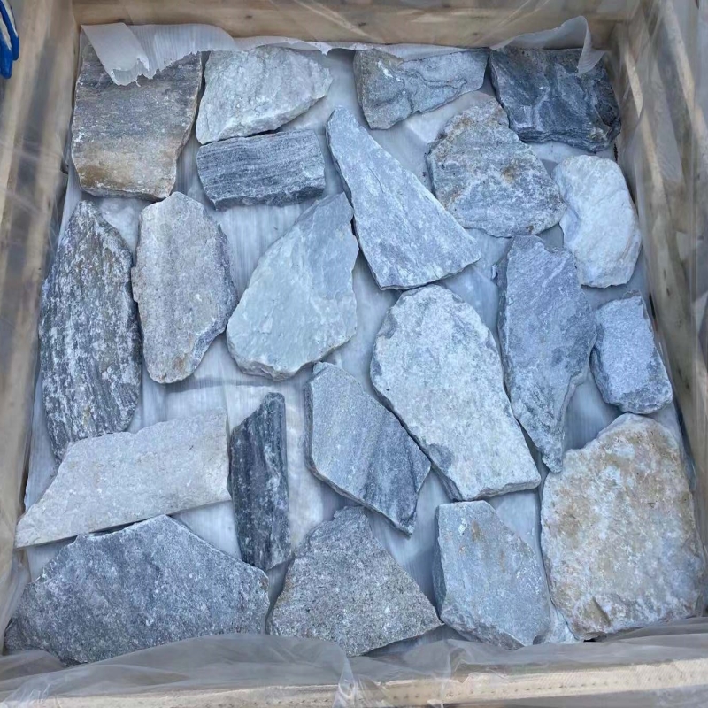 FS-02 Grey Quartzite Freeform Dry Stone