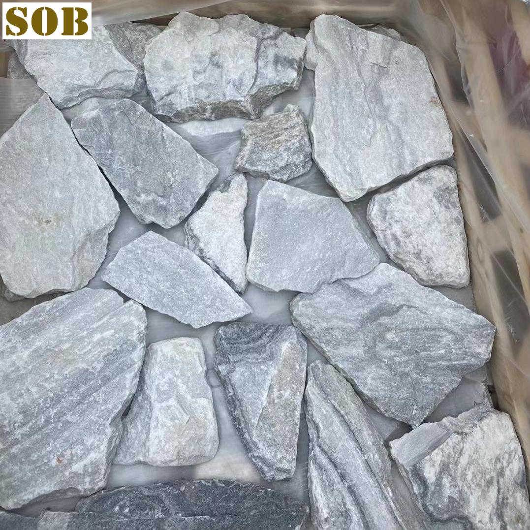 FS-02 Grey Quartzite Freeform Dry Stone