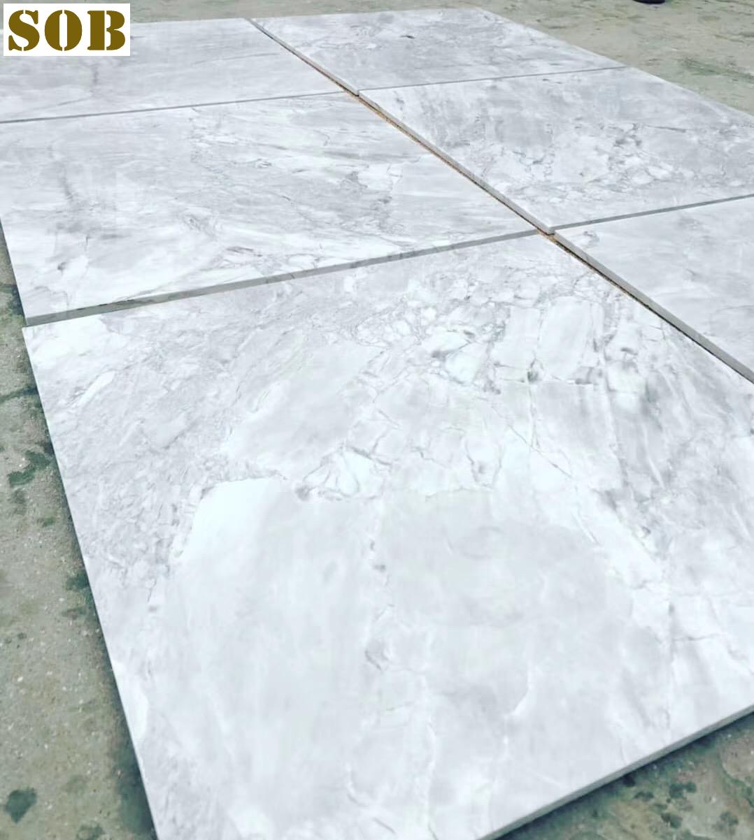 Super White Quartzite Wall & Flooring Tiles