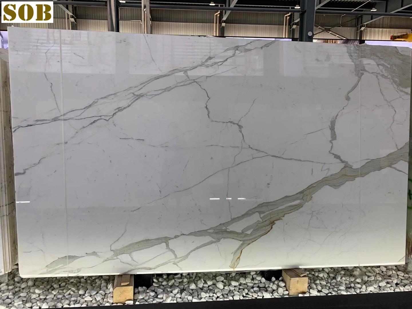 Calacatta Wite Marble Slabs