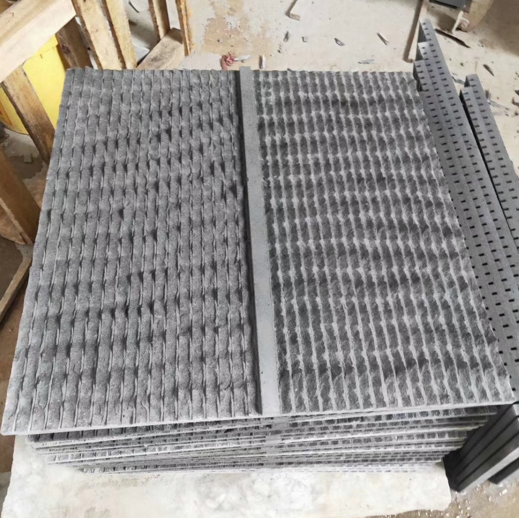 Chiselled Bluestone Water Feature Tiles