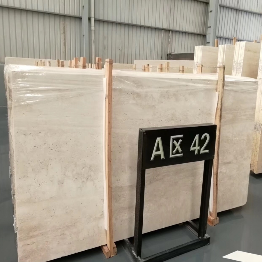 Ivory White Travertine Slabs And Tiles