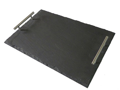 Home Basics Slate Cheese Plate Cutting Board