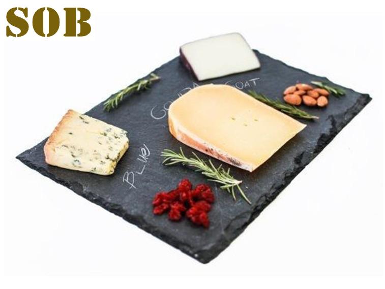 Home Basics Slate Cheese Plate Cutting Board