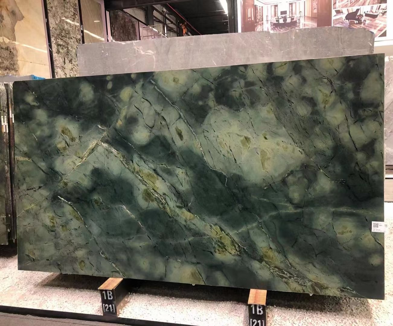 The Wizard of Oz Green Marble Slabs