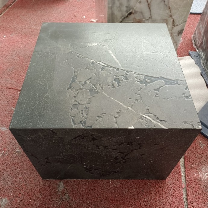Custom Luxury Negresco Quartzite Cube Plinth