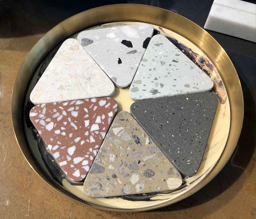 Triangle Terrazzo Coaster