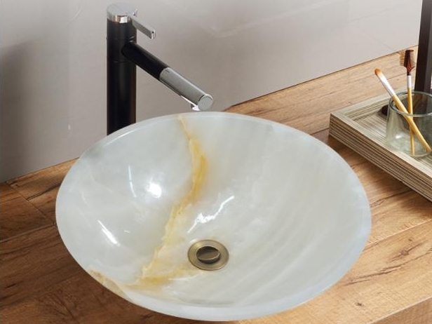 White Onyx Wash Basins