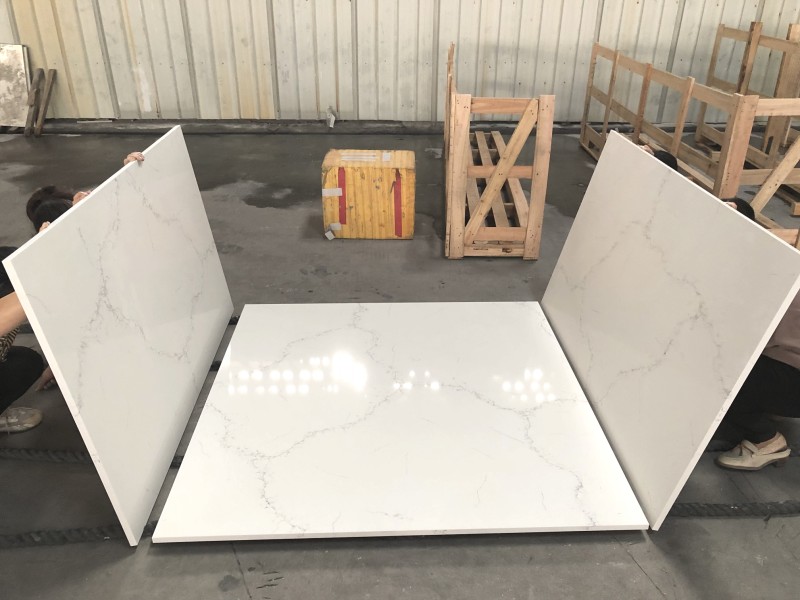 Misterio White Quartz Shower Surrounds
