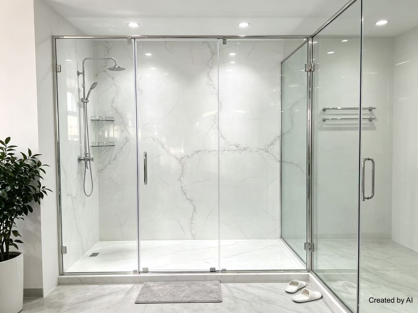 Quartz Shower Surrounds