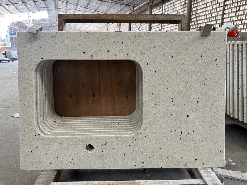 Pitaya White Granite Vanity Tops
