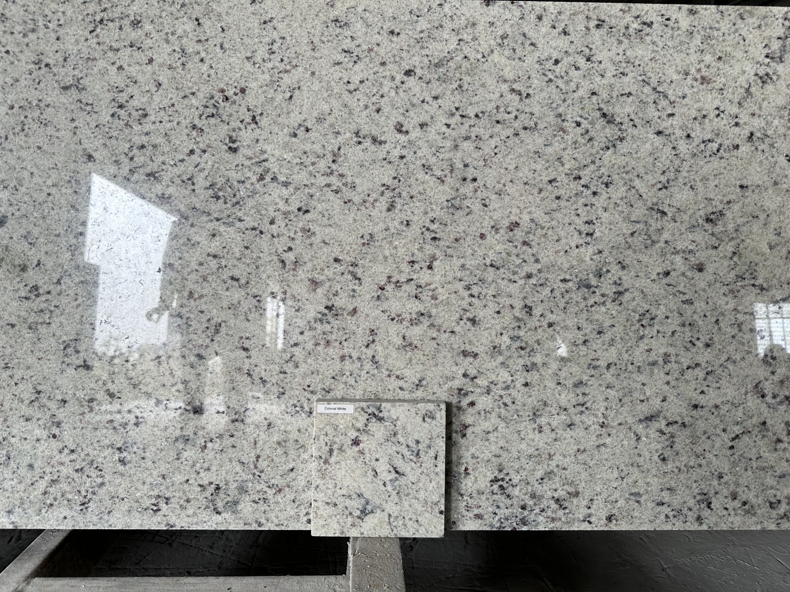 Colonial White Granite Kitchen Countertops
